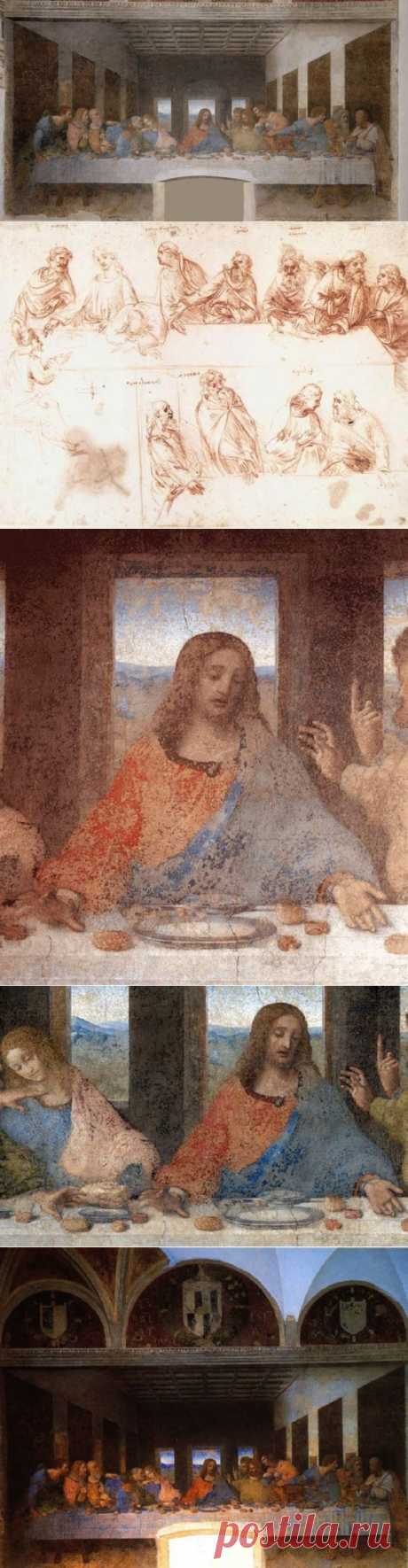 ♥ღ♥Секреты фрески Леонардо да Винчи &quot;Тайная вечеря&quot;♥ღ♥