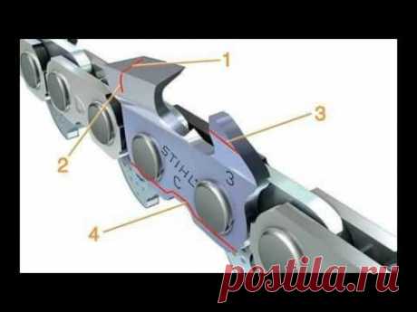 Заточка пильной цепи не хуже заводской заточки. Возможно ли это? ч.1