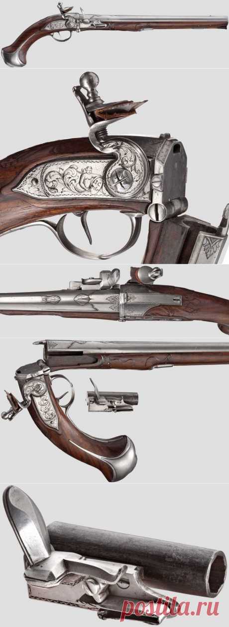 кремневый пистолет начала 18 века - Энциклопедия оружия