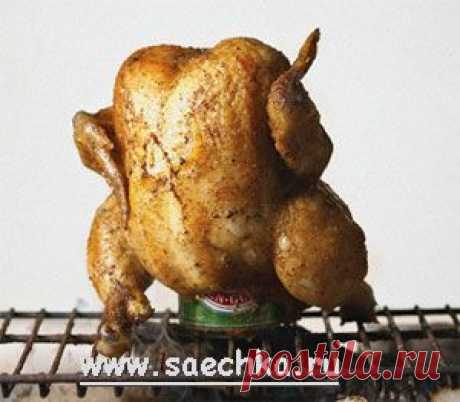 Курица на пивной банке | рецепты на Saechka.Ru