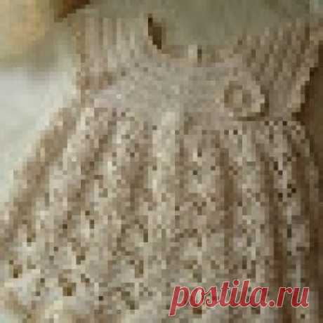 Lovely Crochet Dress store yarn Model Baby