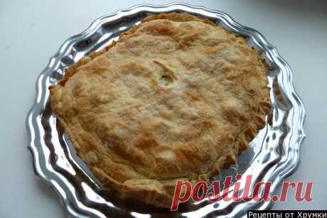 Кулинарный рецепт Пирог с картофелем и сыром с фото