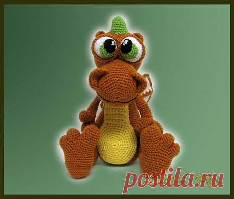 Amigurumi Pattern  Dragon от LilikSha на Etsy