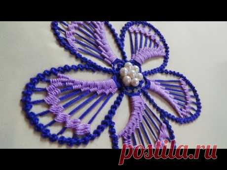 Hand Embroidery: Flower Embroidery