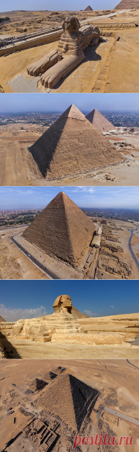 Великие Египетские пирамиды в Гизе – древнее чудо света