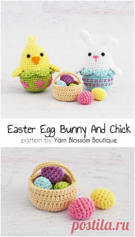 11 Adorable And Easy Easter Crochet Pattern | DIY &amp; How To #easter #crochet #crochetpatterns #freecrochet #easteregg #diyproject #howto #crochetlove #handmade #crafts #amigurumi