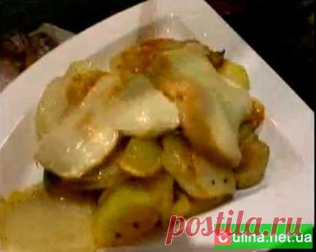 Рецепт жареной картошки с сыром | Видео рецепты
