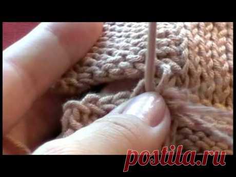 5 Трикотажные швы Как сшить два трикотажных полотна с закрытыми петлями. Knitting seams. #knitting