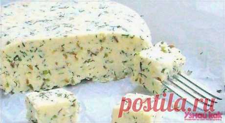 (+1) тема - Как сделать домашний сыр с зеленью и тмином | Полезные советы