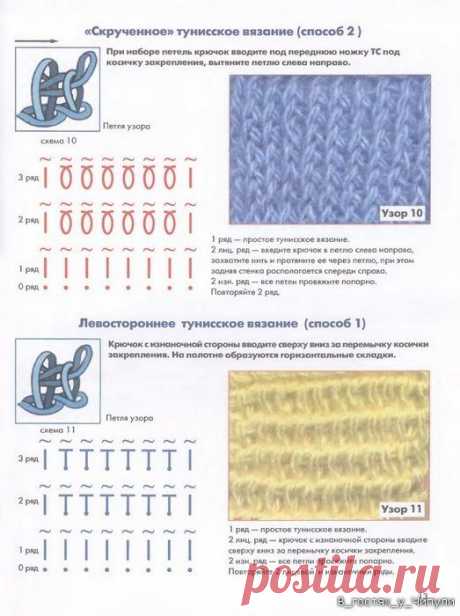 Книга: Тунисское вязание. Техника, узоры, модели. Т.П. Абизяева. | Варварушка-Рукодельница