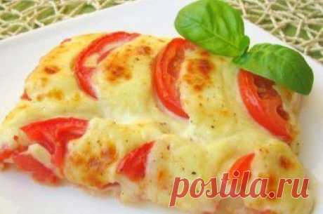 Пирог с помидорами и сыром - рецепт с фотографиями