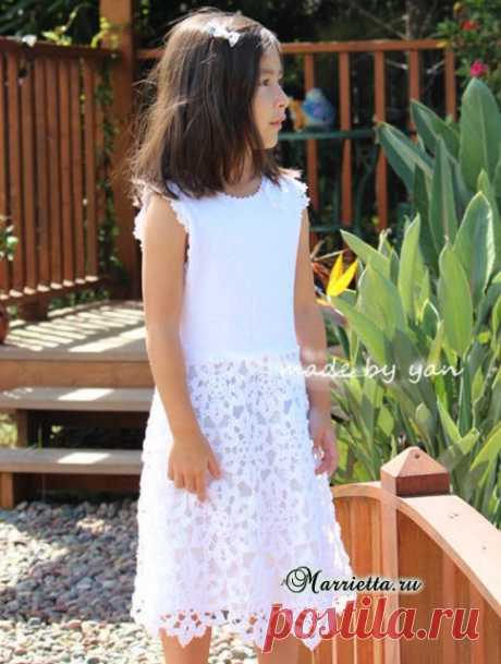 сообщение Марриэтта : Платье «Белоснежка» крючком для маленькой принцессы (14:01 09-03-2017) [4130809/410407029] - Почта Mail.Ru