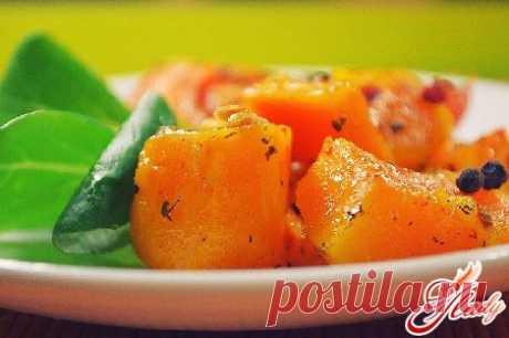 Салат из тыквы: рецепт приготовления