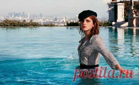 Британская актриса Эмма Уотсон (Emma Watson) появилась на обложке Porter Magazine. Она позировала Кэссу Берду (Cass Bird). / Модное Настроение