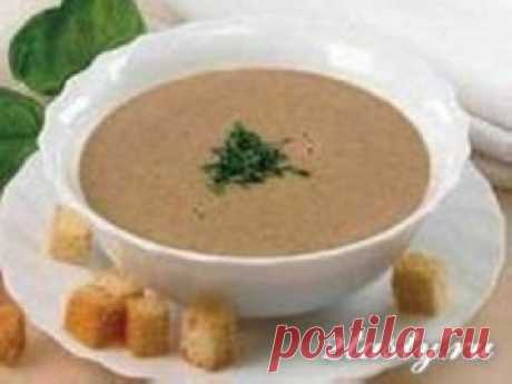 Суп-пюре из печени, рецепт с фото