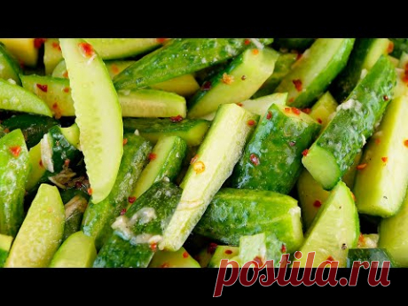 🥒Вкуснейшая закуска из огурцов на зиму и не только! Огурцы в пряном маринаде с горчицей!