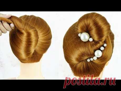 New Hairstyles For Girl – Easy Hairstyle For Short Hair | Hairstyle For Wedding & Party