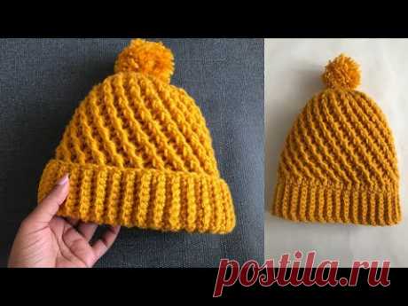 Easy crochet hat/Two in One Crochet hat