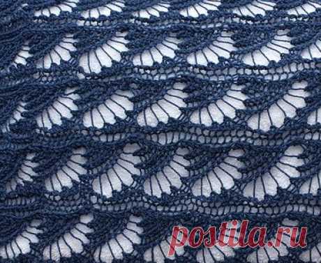 Вязание спицами схемы ажурных узоров | Шьем модные вещи