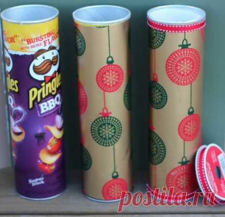 Полезные идеи использования упаковок Pringles — Полезные советы