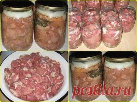 Как приготовить тушенку из свинины в домашних условиях