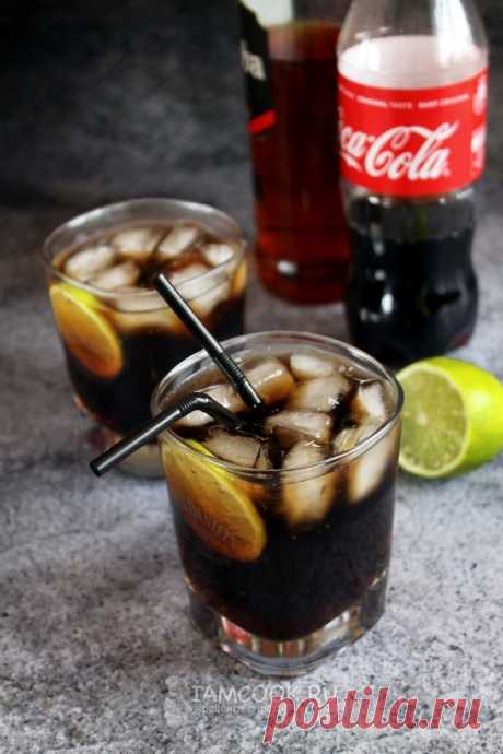 Коктейль «Куба Либре» — рецепт с фото на Русском, шаг за шагом. Известный алкогольный коктейль с ромом и колой. #рецепт #рецепты #рецептик #алкоголь #алкогольный_коктейль #напитки #коктейль