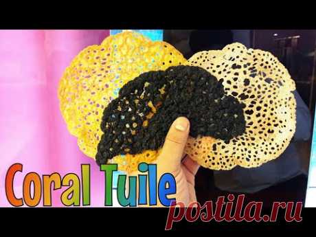 Garnish : How to make perfect Coral Tuile | by Monika Talwar