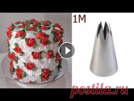 Как эффектно украсить торт ОДНОЙ насадкой? Быстро и ПРОСТО! Украшение бзк! Cake Decorating! Как эффектно украсить торт одной насадкой? Быстро и ПРОСТО! Украшение БЗК! В этом видео я украшаю торт белково-заварным кремом (Итальянской меренгой) ...