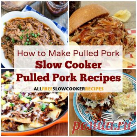 How to Make Pulled Pork: 13 Slow Cooker Pulled Pork Recipes + Bonus Recipes Learn how to make pulled pork perfectly with our guide, &lt;em&gt;How to Make Pulled Pork: 13 Slow Cooker Pulled Pork Recipes&lt;/em&gt;. This collection includes a pulled pork recipe for every taste and preference. &lt;br /&gt; &lt;br /&gt; &lt;a href=&quot;https://www.allfreeslowcookerrecipes.com/tag/Pulled-Pork-Recipe&quot; target=&quot;_blank&quot;&gt;Pulled pork slow cooker recipes&lt;/a&gt; ar...