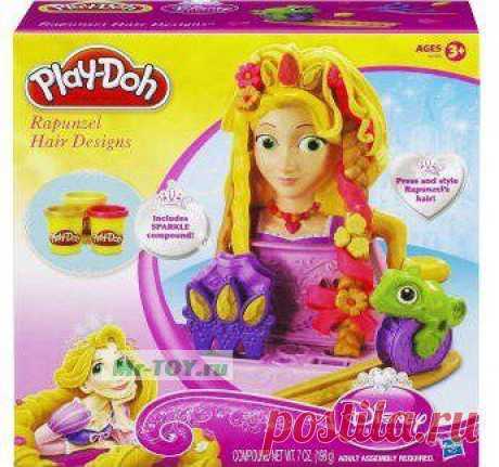 Наборы для творчества : PD Набор пластилина Волосы Рапунцель, Play-Doh Hasbro (Плей-До Хасбро) A1056H