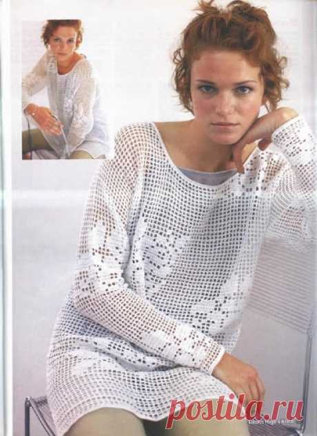 World crochet: blouse