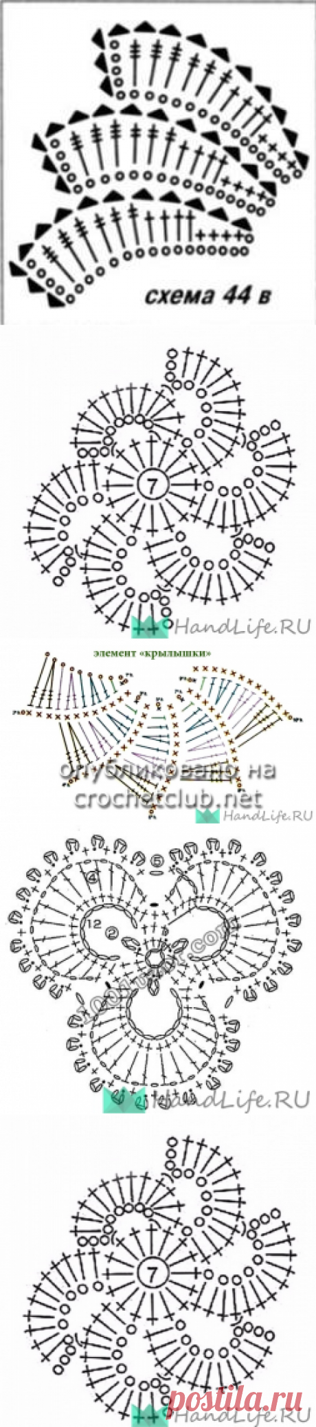 Элементы фриформа, схемы / Мое творчество - вязание