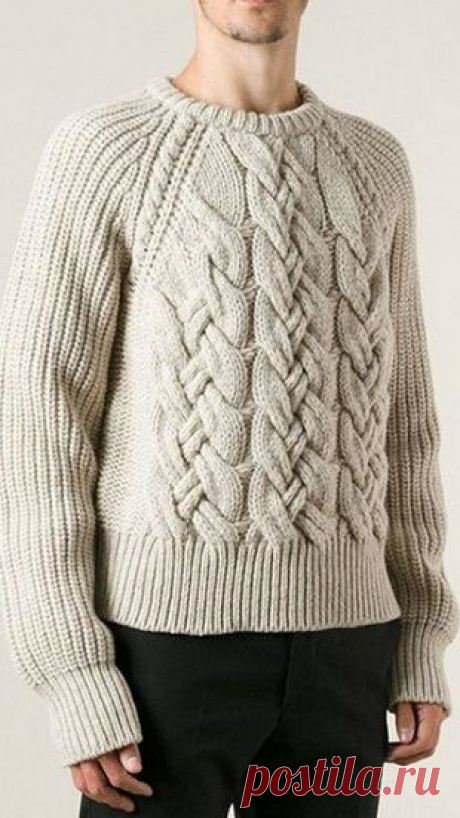 Узор для мужского свитера