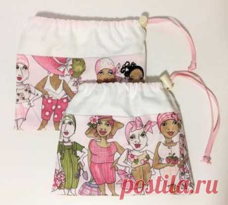 On the Med All-purpose Pouch Loralie Harris Pink Ladies