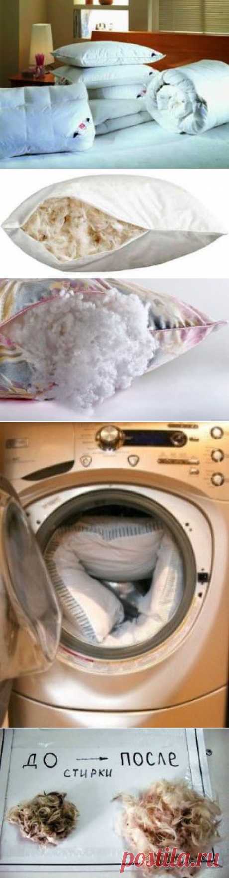 Как чистить подушки | МОЙ ДОМ