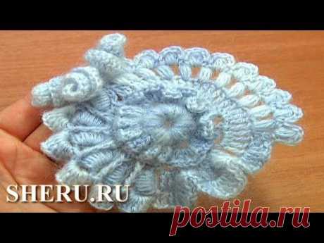 ▶ Crochet Scrumble Patterns Урок 2 часть 2 из 2 Вязание крючком скрамбли - YouTube