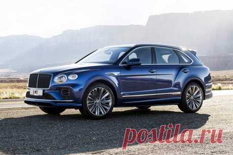 Внедорожник Bentley Bentayga Speed 2021 характеристики