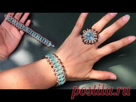 DIY|How to DIY Beaded Bracelets, Rings, Necklaces, Earrings|DIY Beaded Jewelry| Beaded Tutorial|串珠教程