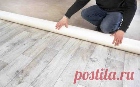 Как правильно стелить линолеум на деревянный пол своими руками | Ремонт Пола напольного покрытия | Яндекс Дзен
