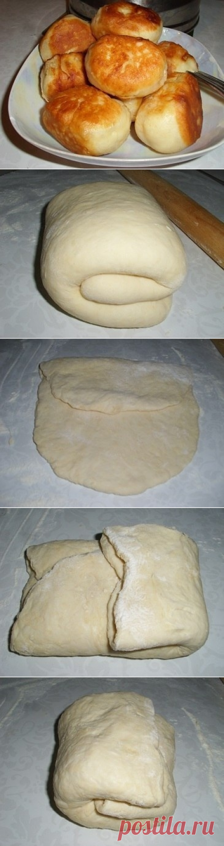 Как приготовить тесто на кефире для пирожков, без дрожжей. - рецепт, ингредиенты и фотографии