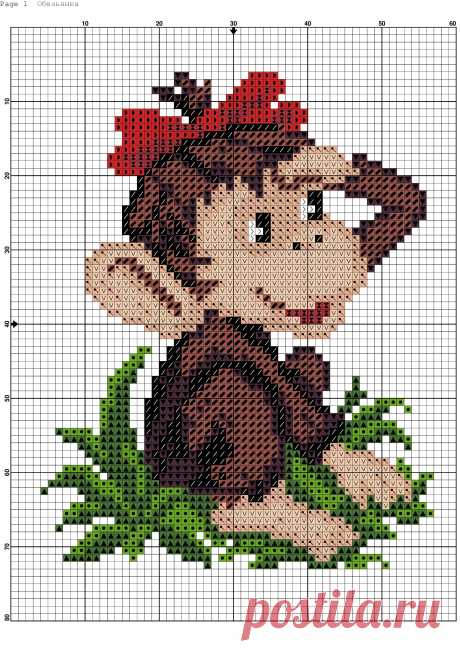 celebrity crossstitch | Dibujos Punto Cruz Gratis Mickey Mouse Bebe Cross Stitch