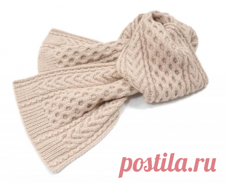 30 необычных узоров для вязания шарфа спицами Красивые шарфы для зимы и узоры для них с фото и схемами, включая как самые простые, так и сложные в исполнении.