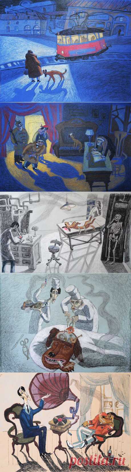 Иллюстрации Ольги Калафати
