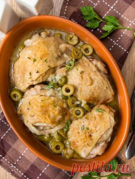 Тушеная курица с оливками и тимьяном: как приготовить - проверенный пошаговый рецепт с фото на Вкусном Блоге