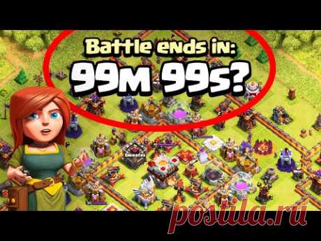 Clash of Clans "INFINITE Attack Replay" Strange But True Stories of Clash!