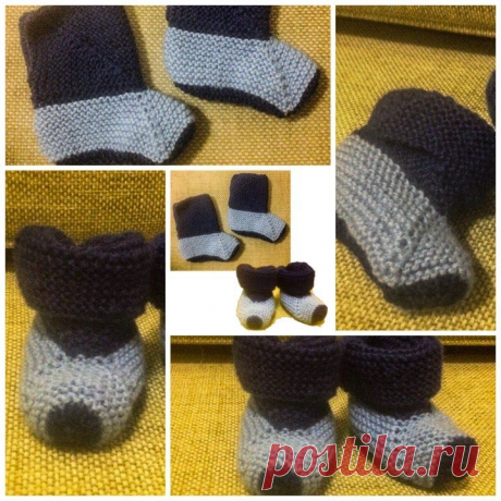 Knitting&amp;Design: Теперь Вы сможете быстро связать малышу башмачки.