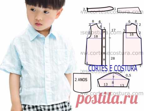 Выкройки и схемы детской одежды