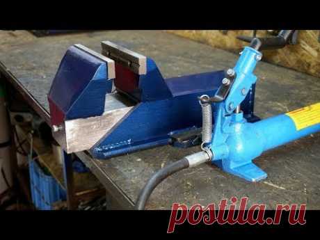 Making The Hydraulic VISE DIY [Plans]