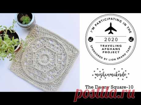 Traveling Afghans, The Dagny Square, Free Crochet Pattern, Lionbrand traveling afghans project