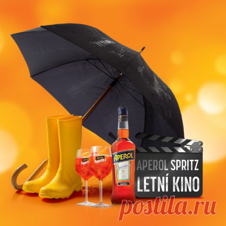 Летний кинотеатр «Aperol Spritz» на берегу Влтавы  | Чехия: туризм жизнь недвижимость иммиграция